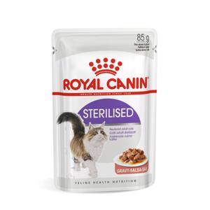 Royal Canin Feline Health Nutrition Sterilised Gravy 12 x 85 g.